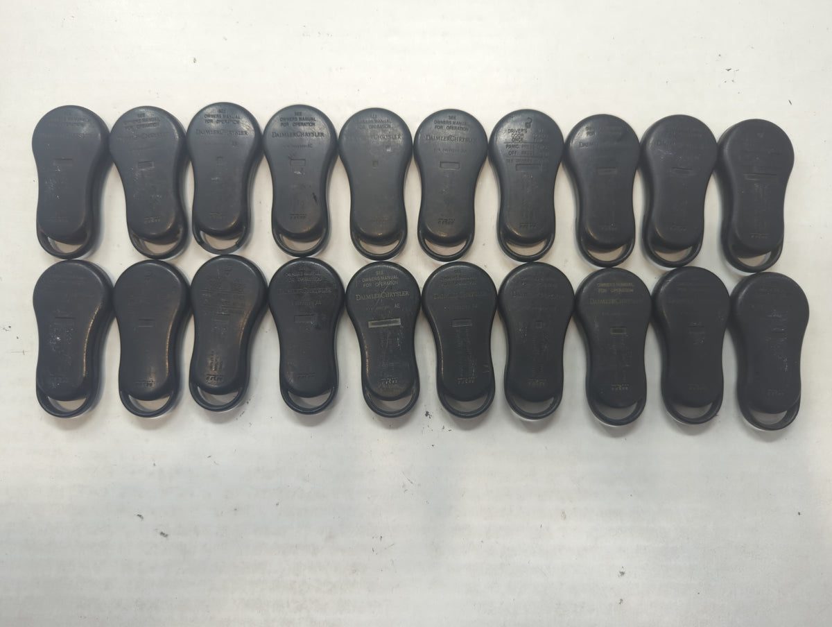 Lot of 20 Dodge Keyless Entry Remote Fob GQ43VT9T MIXED PART NUMBERS - Oemusedautoparts1.com