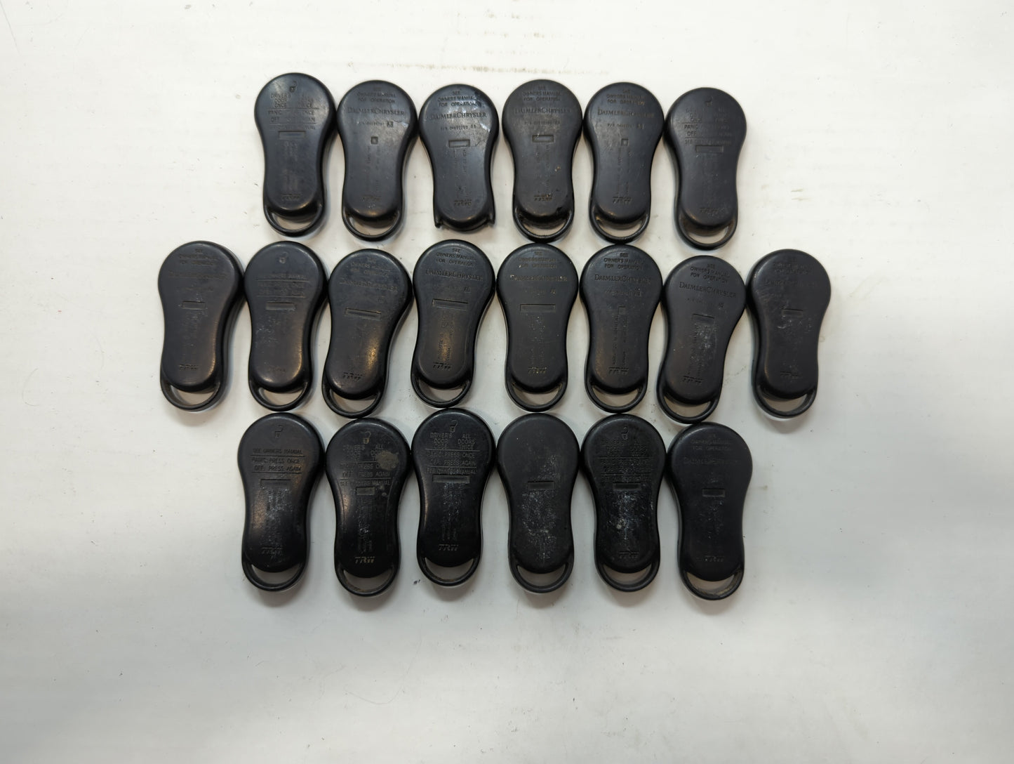 Lot of 20 Dodge Keyless Entry Remote Fob GQ43VT18T | GQ43VTI7T - Oemusedautoparts1.com