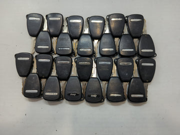 Lot of 25 Dodge Keyless Entry Remote Fob OHT692427AA | M3N5WY72XX MIXED