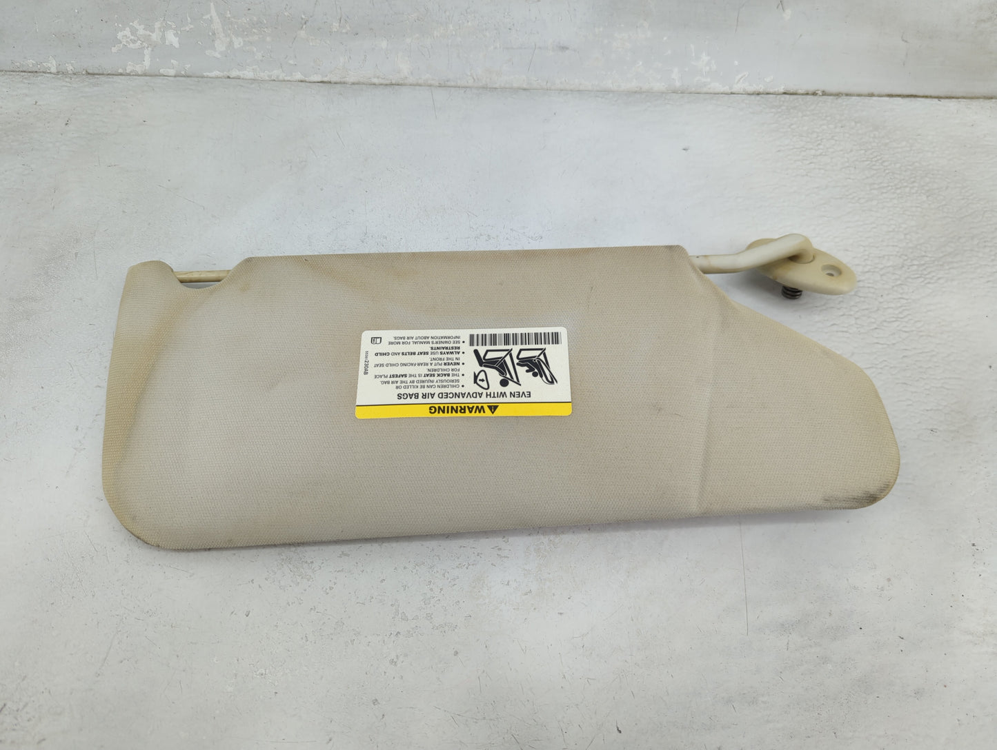 2008-2010 Dodge Avenger Sun Visor Shade Replacement Driver Left Mirror Fits Fits 2008 2009 2010 OEM Used Auto Parts - Oemuse
