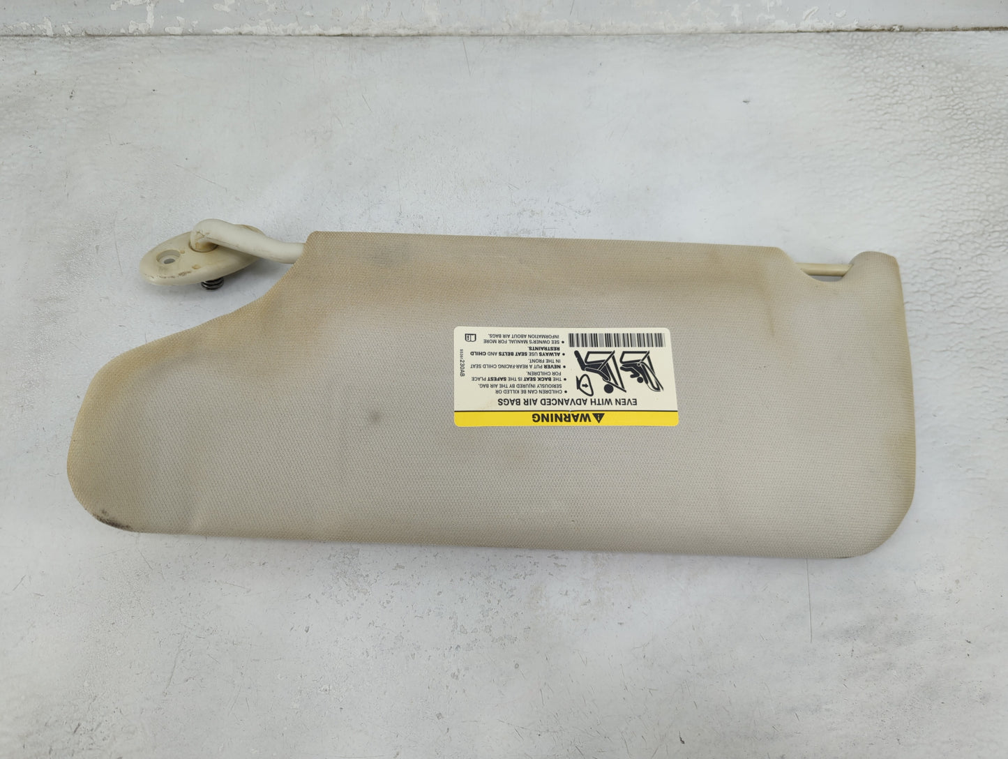 2009-2010 Dodge Avenger Sun Visor Shade Replacement Passenger Right Mirror Fits Fits 2009 2010 OEM Used Auto Parts - Oemused