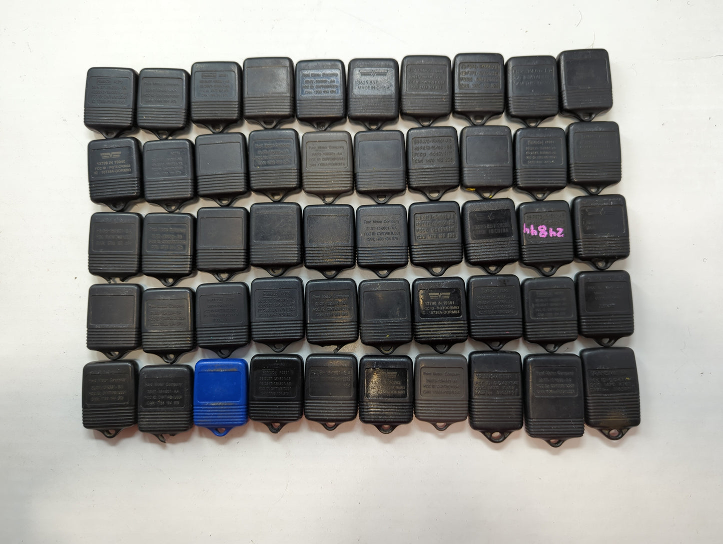Lot of 50 Ford Keyless Entry Remote Fob MIXED FCC IDS MIXED PART NUMBERS - Oemusedautoparts1.com