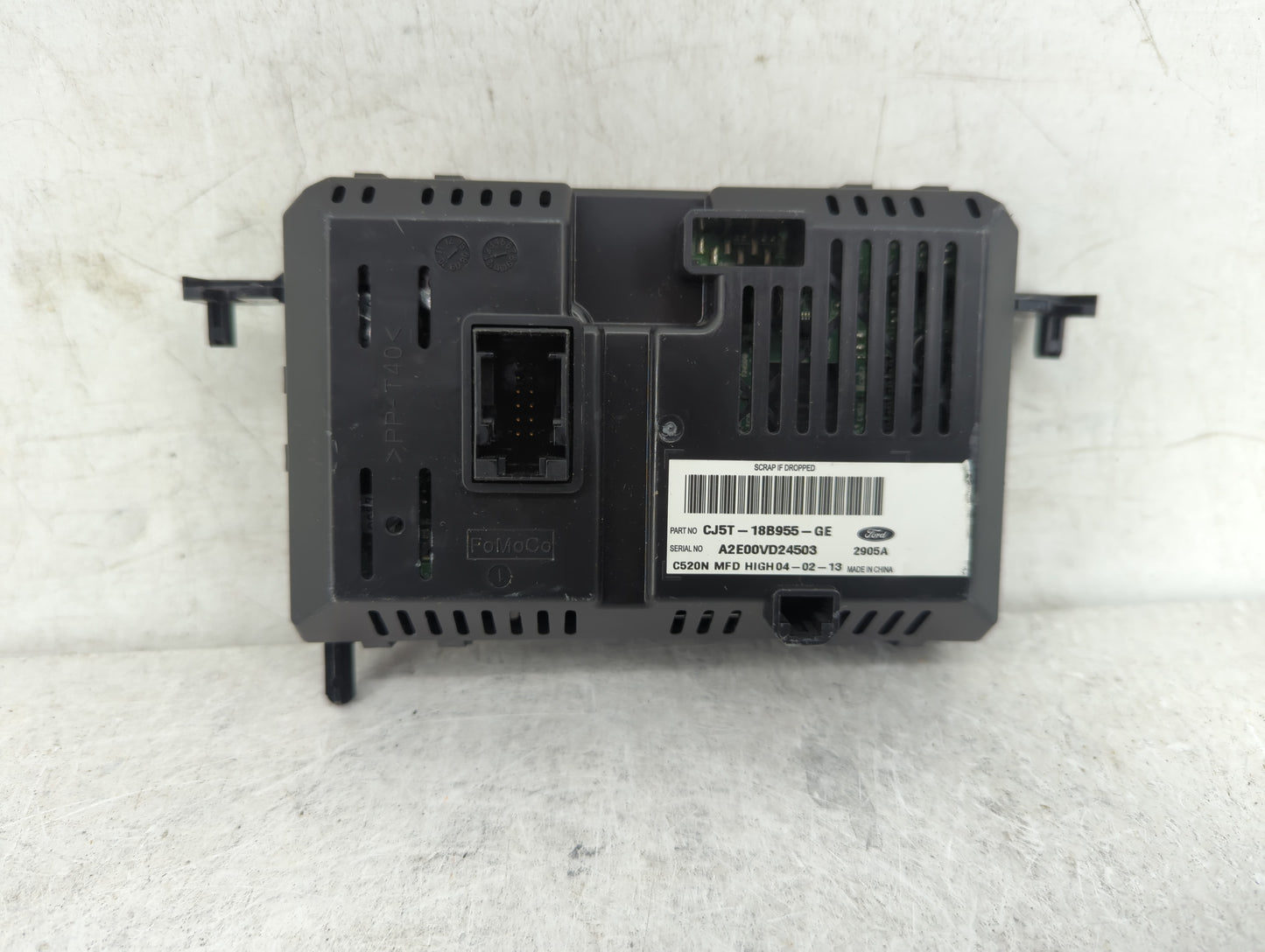 2013-2016 Ford Escape Information Display Screen 907384 - Oemusedautoparts1.com