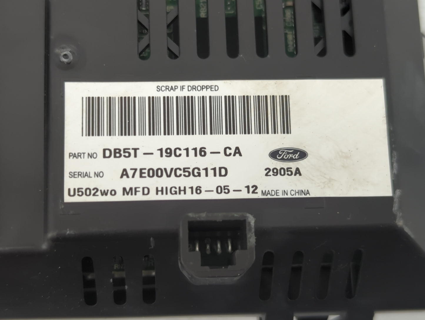 2011-2015 Ford Explorer Information Display Screen - Oemusedautoparts1.com