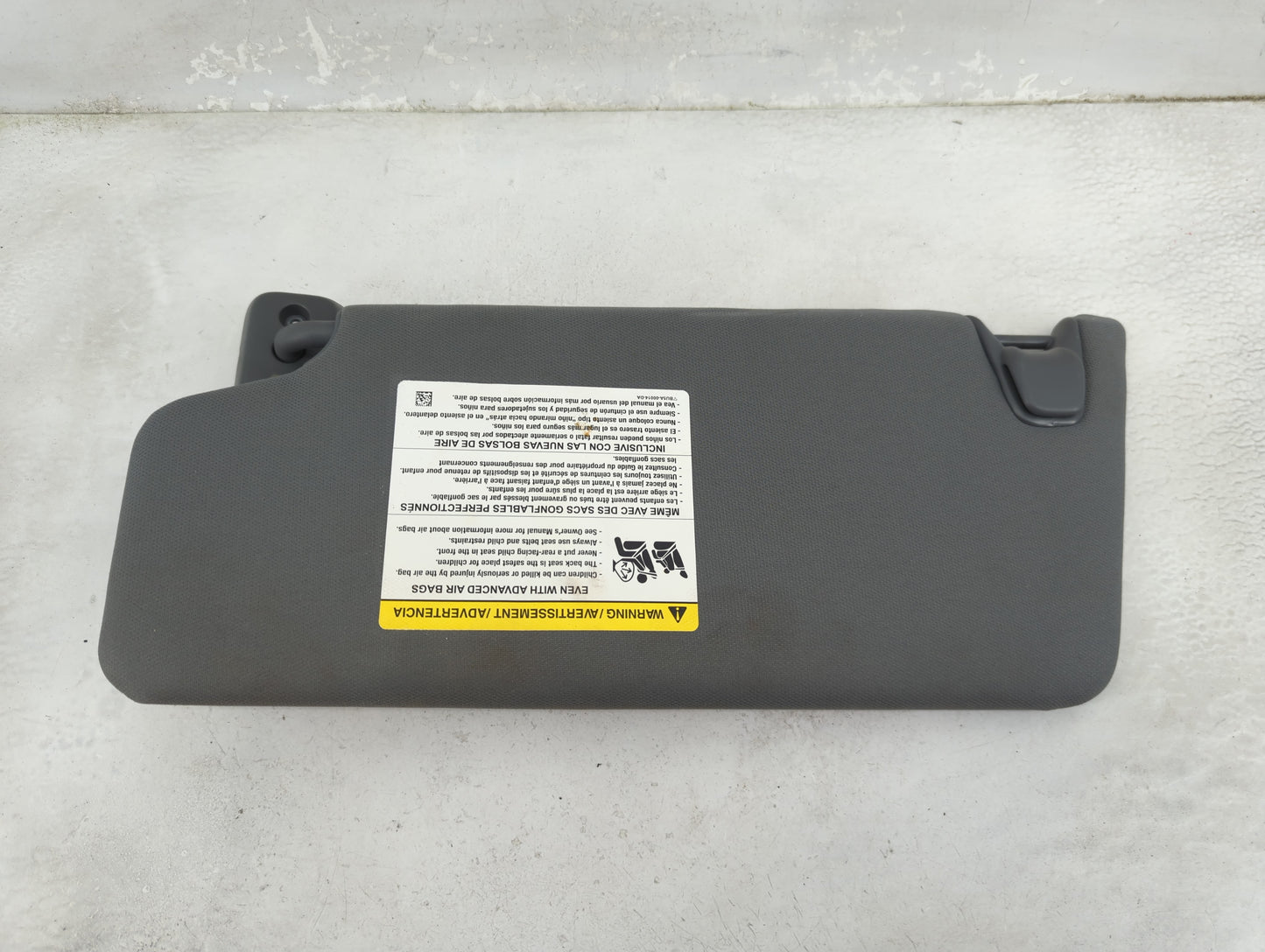 2010-2014 Ford F-150 Sun Visor Shade Replacement Passenger Right Mirror Fits Fits 2010 2011 2012 2013 2014 OEM Used Auto Par