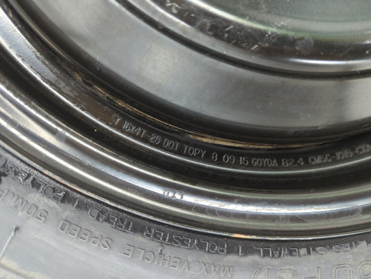 2012-2018 Ford Focus Spare Donut Tire Wheel Rim Oem