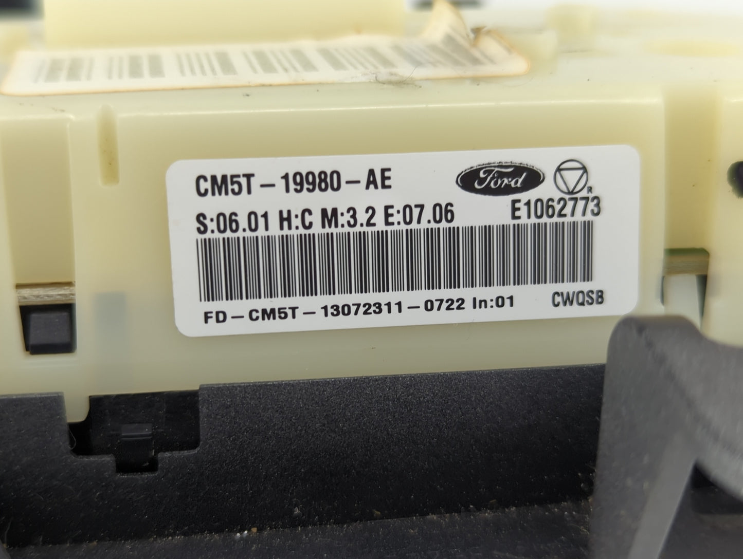 2013-2014 Ford Focus Climate Control Module Temperature AC/Heater Replacement Fits Fits 2013 2014 OEM Used Auto Parts - Oemu