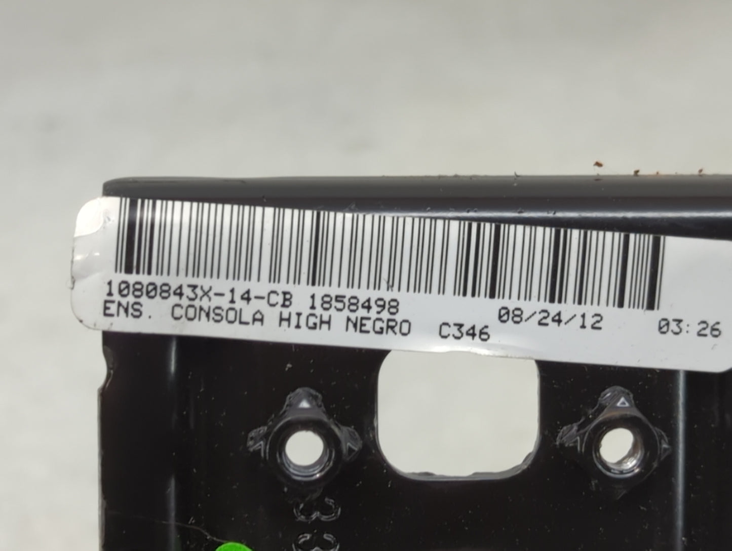2012-2014 Ford Focus Center Console Armrest Cover Lid Fits Fits 2012 2013 2014 OEM Used Auto Parts - Oemusedautoparts1.com