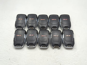 Lot of 10 Gmc Keyless Entry Remote Fob MIXED FCC IDS MIXED PART NUMBERS