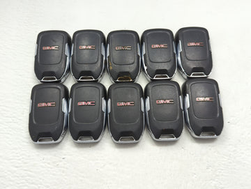 Lot of 10 Gmc Keyless Entry Remote Fob MIXED FCC IDS MIXED PART NUMBERS