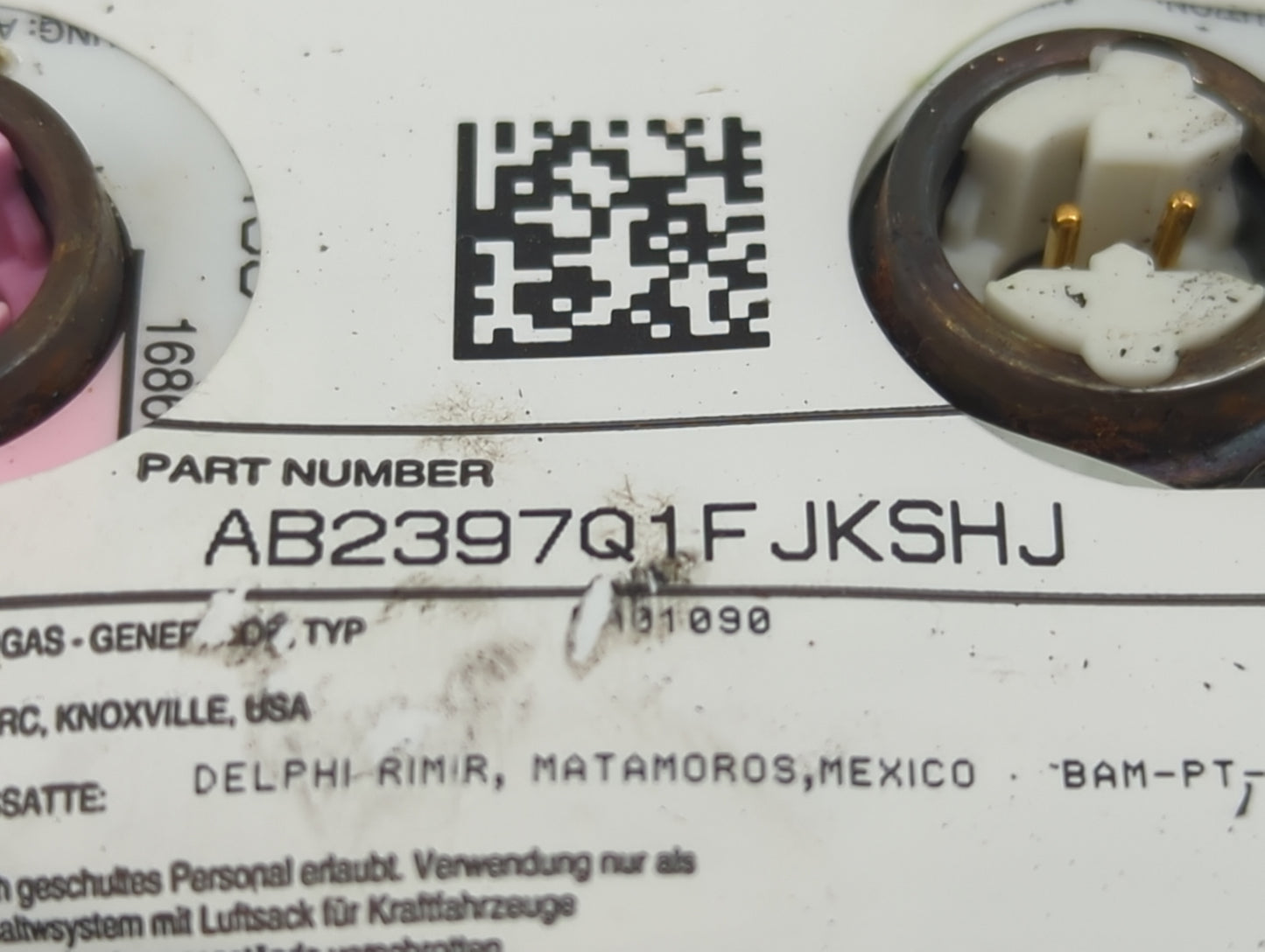 2005-2006 Gmc Envoy Xl Air Bag Driver Left Steering Wheel Mounted - Oemusedautoparts1.com