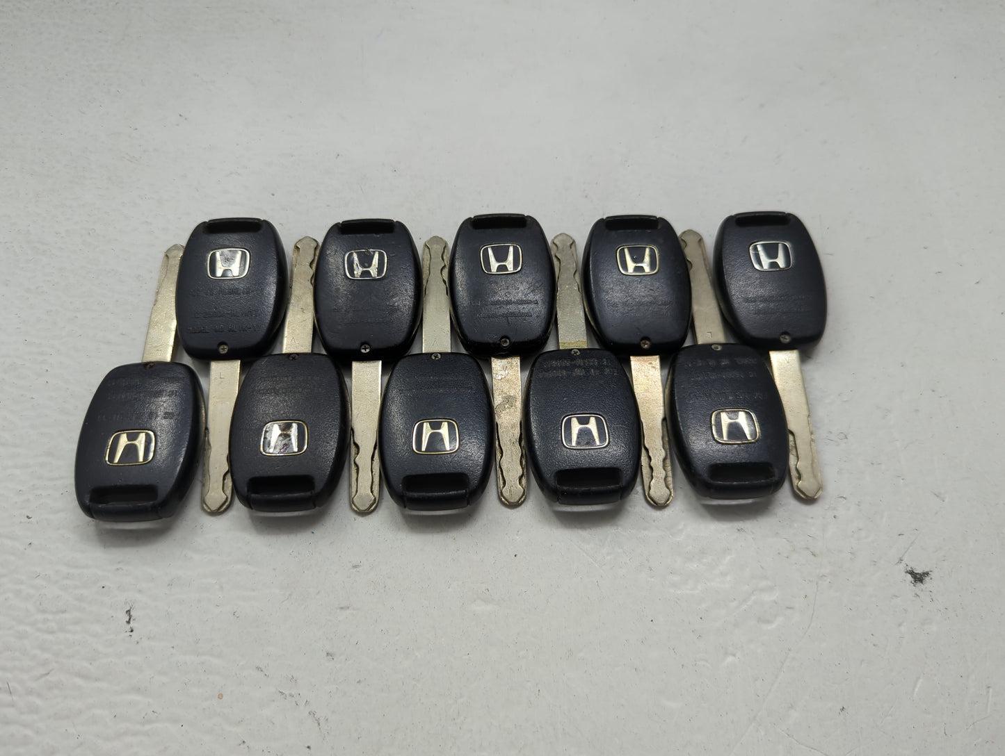 Lot of 10 Honda Keyless Entry Remote Fob MIXED FCC IDS 1475283 - Oemusedautoparts1.com