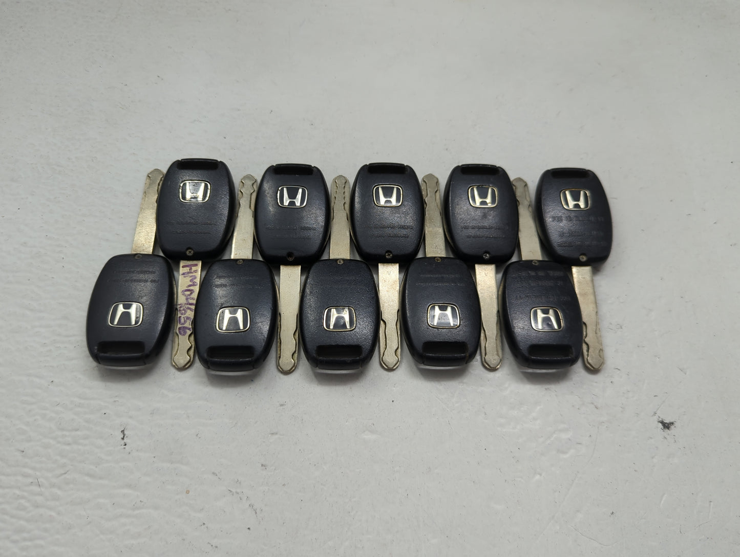 Lot of 10 Honda Keyless Entry Remote Fob MIXED FCC IDS 1475288 - Oemusedautoparts1.com