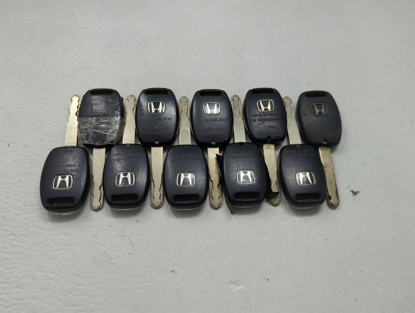 Lot of 10 Honda Keyless Entry Remote Fob MIXED FCC IDS 1475290 - Oemusedautoparts1.com