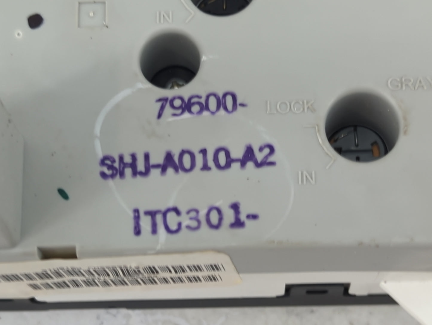 2005-2007 Honda Odyssey Climate Control Module Temperature AC/Heater Replacement Fits Fits 2005 2006 2007 OEM Used Auto Part