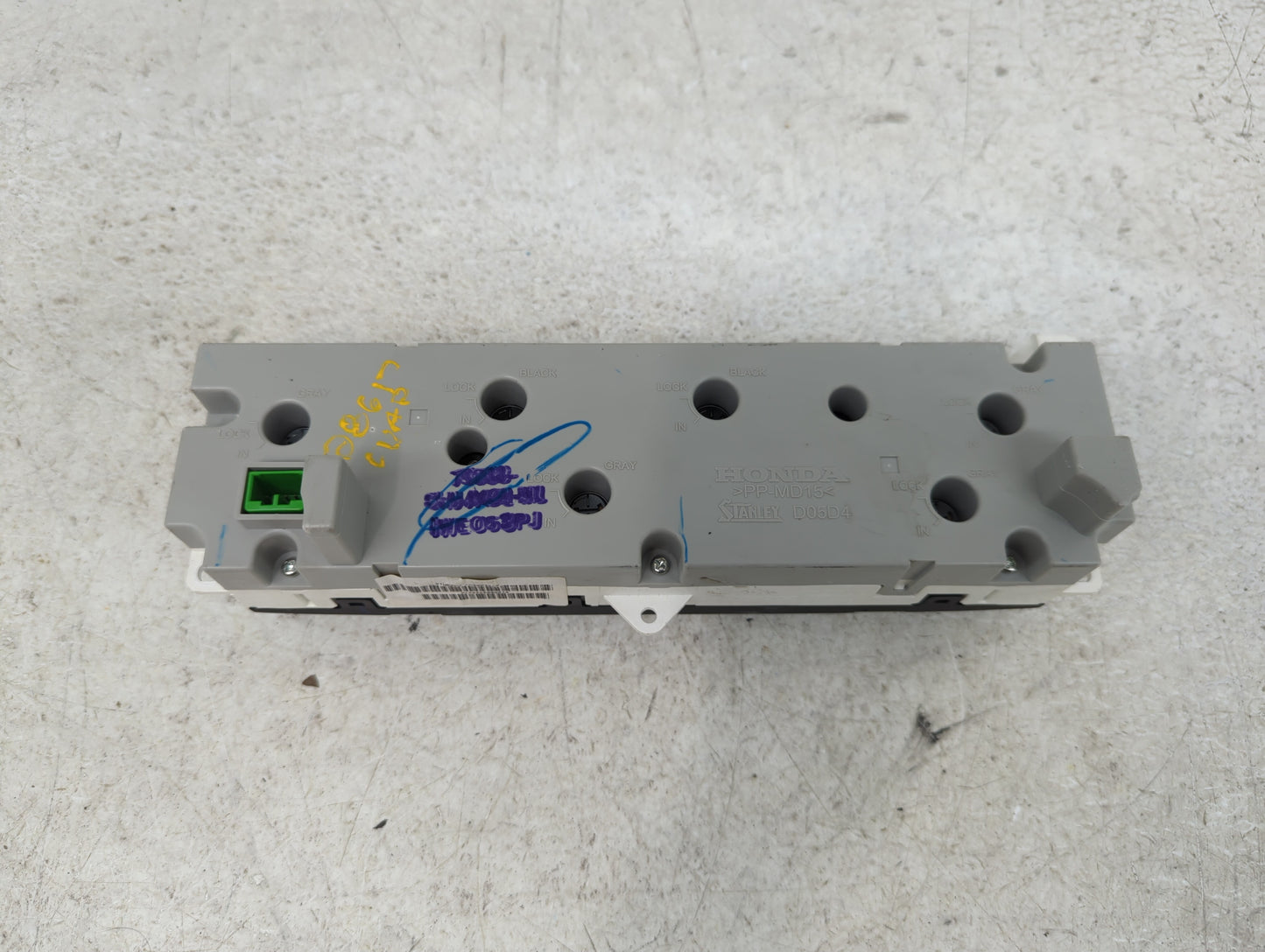 2005-2010 Honda Odyssey Climate Control Module Temperature AC/Heater Replacement Fits Fits 2005 2006 2007 2008 2009 2010 OEM