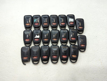 Lot of 20 Hyundai Keyless Entry Remote Fob UNKNOWN UNKNOWN