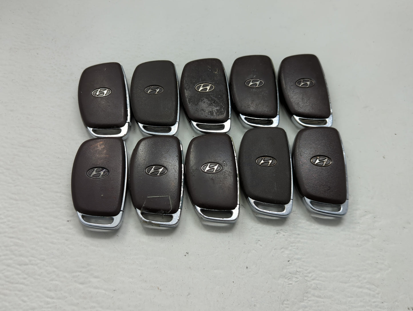 Lot of 10 Hyundai Keyless Entry Remote Fob CQOTD00120 | TQ8-FOB-4F11 - Oemusedautoparts1.com