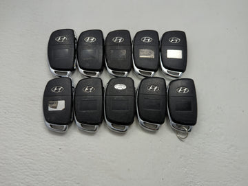 Lot of 10 Hyundai Keyless Entry Remote Fob UNKNOWN UNKNOWN