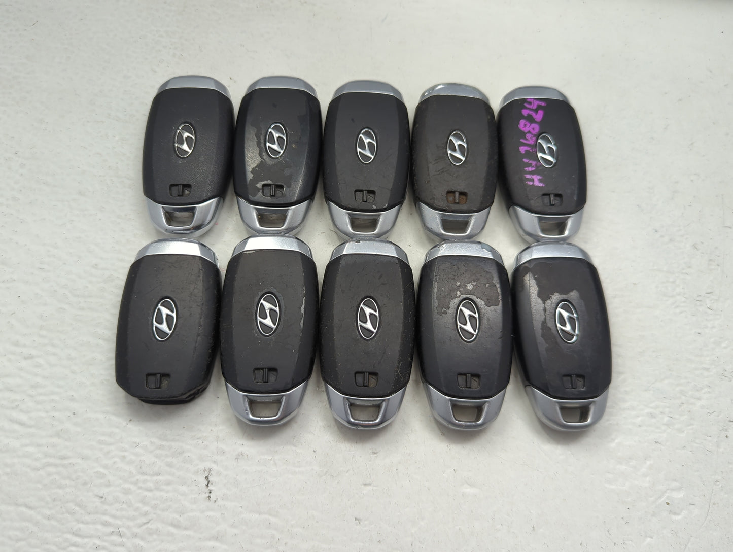 Lot of 10 Hyundai Keyless Entry Remote Fob TQ8-FOB-4F33 | - Oemusedautoparts1.com