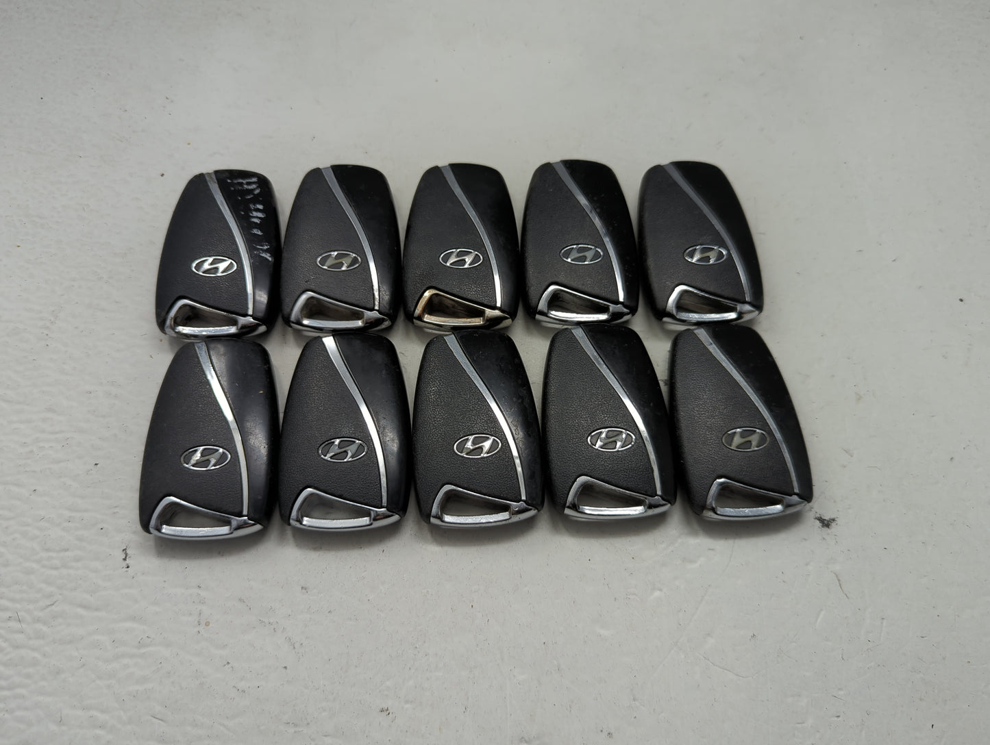 Lot of 10 Hyundai Keyless Entry Remote Fob MIXED FCC IDS 1473710 - Oemusedautoparts1.com