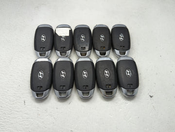 Lot of 10 Hyundai Keyless Entry Remote Fob MIXED FCC IDS MIXED PART 1473778