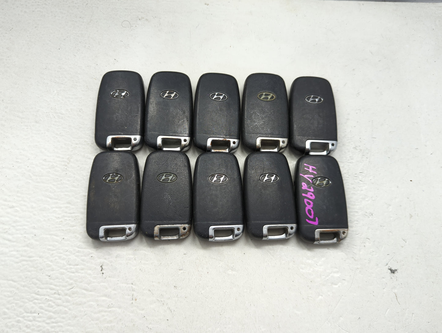 Lot of 10 Hyundai Keyless Entry Remote Fob MIXED FCC IDS MIXED PART 1473781 - Oemusedautoparts1.com