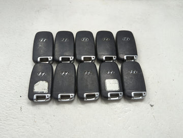 Lot of 10 Hyundai Keyless Entry Remote Fob MIXED FCC IDS MIXED PART 1473787