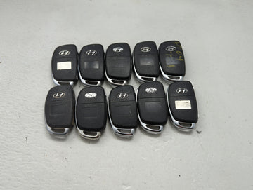 Lot of 10 Hyundai Keyless Entry Remote Fob MIXED FCC IDS MIXED PART 1473877