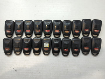 Lot of 20 Hyundai Keyless Entry Remote Fob MIXED FCC IDS MIXED PART 533926