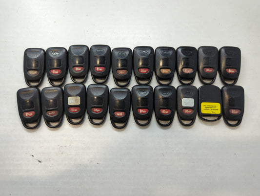 Lot of 20 Hyundai Keyless Entry Remote Fob MIXED FCC IDS MIXED PART