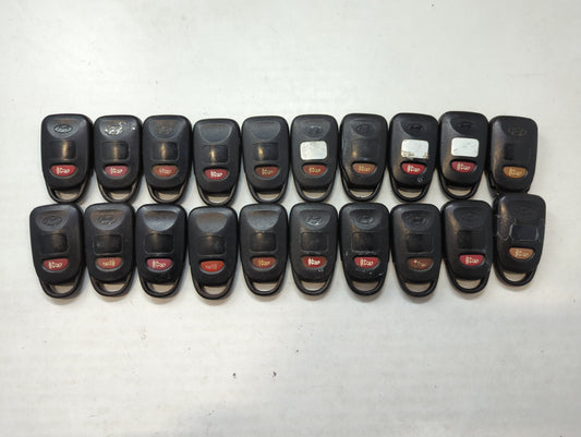 Lot of 20 Hyundai Keyless Entry Remote Fob MIXED FCC IDS MIXED PART