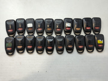 Lot of 20 Hyundai Keyless Entry Remote Fob MIXED FCC IDS MIXED PART 558029