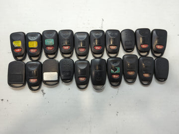 Lot of 20 Hyundai Keyless Entry Remote Fob MIXED FCC IDS MIXED PART