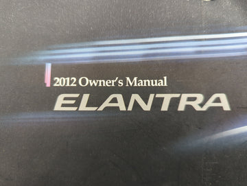0 Hyundai Elantra Owners Manual Book Guide OEM Used Auto Parts