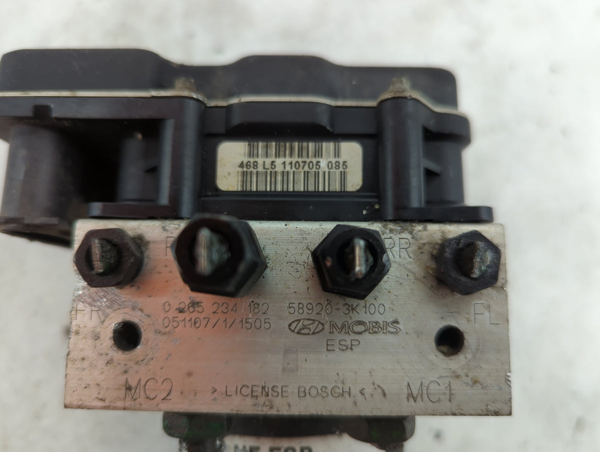 2006 Hyundai Sonata Anti-Lock Brake ABS Pump Module Actuator OEM Fits OEM Used Auto Parts - Oemusedautoparts1.com