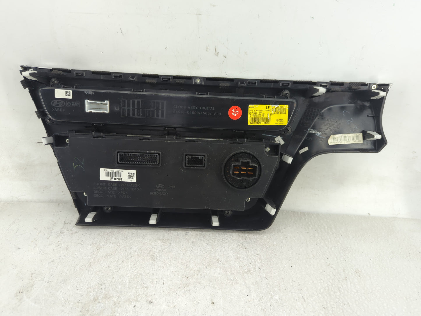 2015-2017 Hyundai Sonata Climate Control Module Temperature AC/Heater Replacement Fits Fits 2015 2016 2017 OEM Used Auto Par