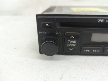 2005-2008 Hyundai Tucson Radio AM FM Cd Player Receiver Replacement Fits Fits 2005 2006 2007 2008 OEM Used Auto Parts