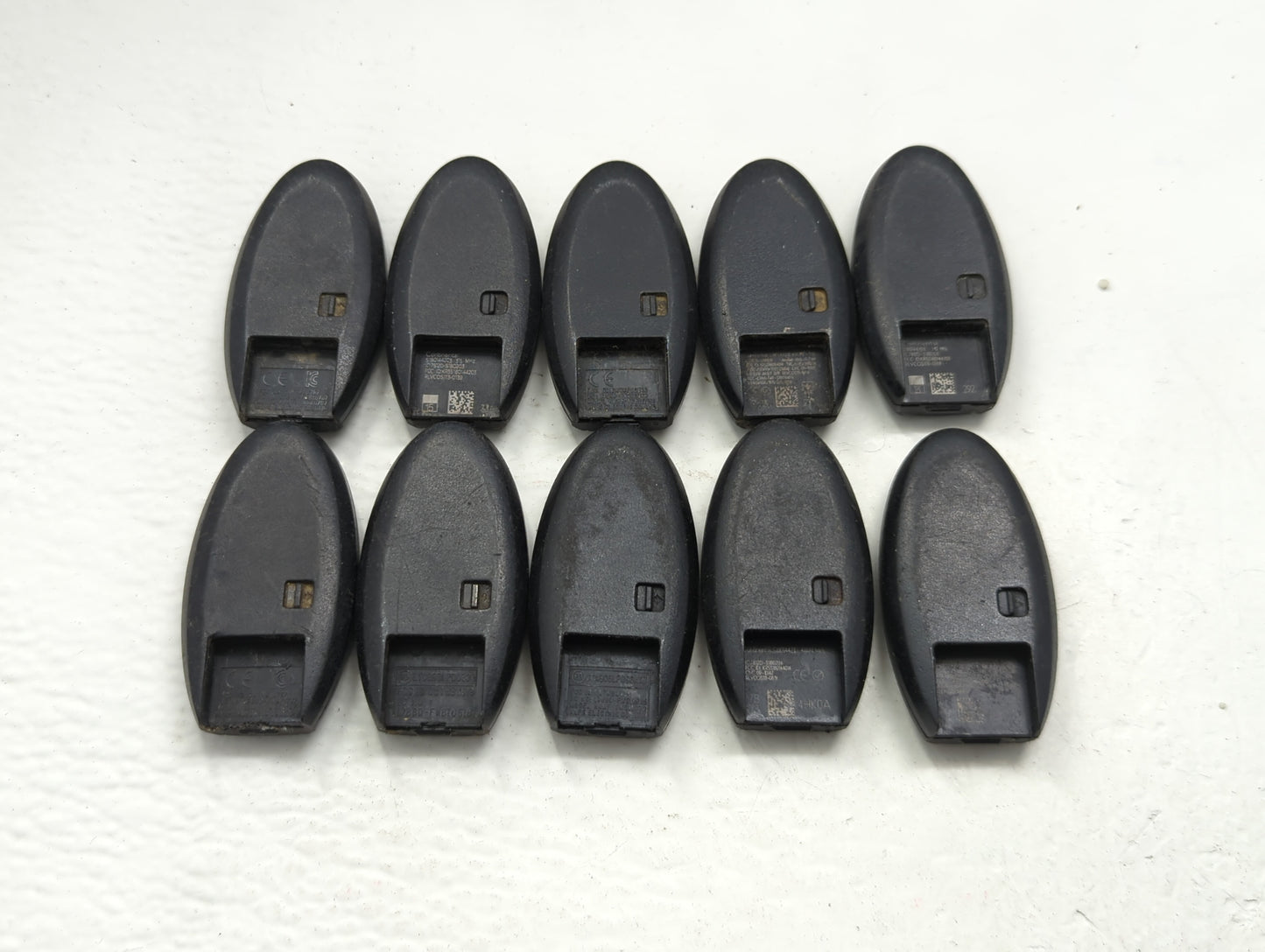Lot of 10 Infiniti Keyless Entry Remote Fob MIXED FCC IDS MIXED PART - Oemusedautoparts1.com