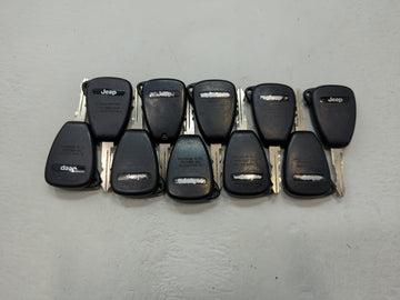 Lot of 10 Jeep Keyless Entry Remote Fob OHT691713AA | OHT692715AA |