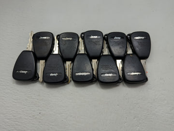 Lot of 10 Jeep Keyless Entry Remote Fob OHT691713AA | OHT692427AA |