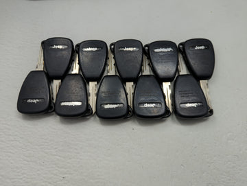 Lot of 10 Jeep Keyless Entry Remote Fob OHT692713AA MIXED PART NUMBERS