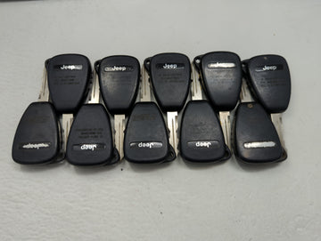 Lot of 10 Jeep Keyless Entry Remote Fob OHT692713AA | M3NSWY72XX |