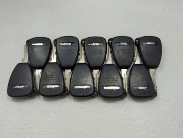 Lot of 10 Jeep Keyless Entry Remote Fob OHT691713AA | OHT6924727AA