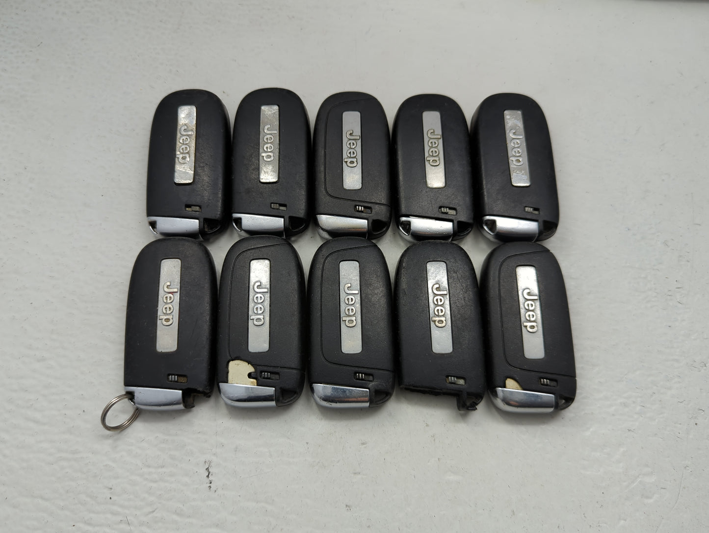 Lot of 10 Jeep Keyless Entry Remote Fob M3N-40821302 | GQ4-54T MIXED - Oemusedautoparts1.com