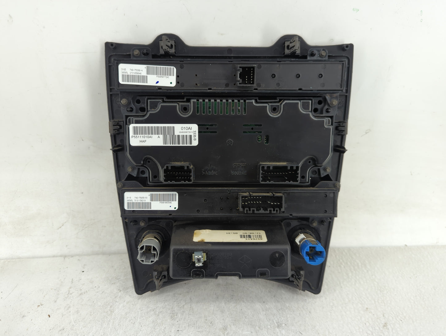 2006-2010 Jeep Commander Climate Control Module Temperature AC/Heater Replacement Fits Fits 2006 2007 2008 2009 2010 OEM Use