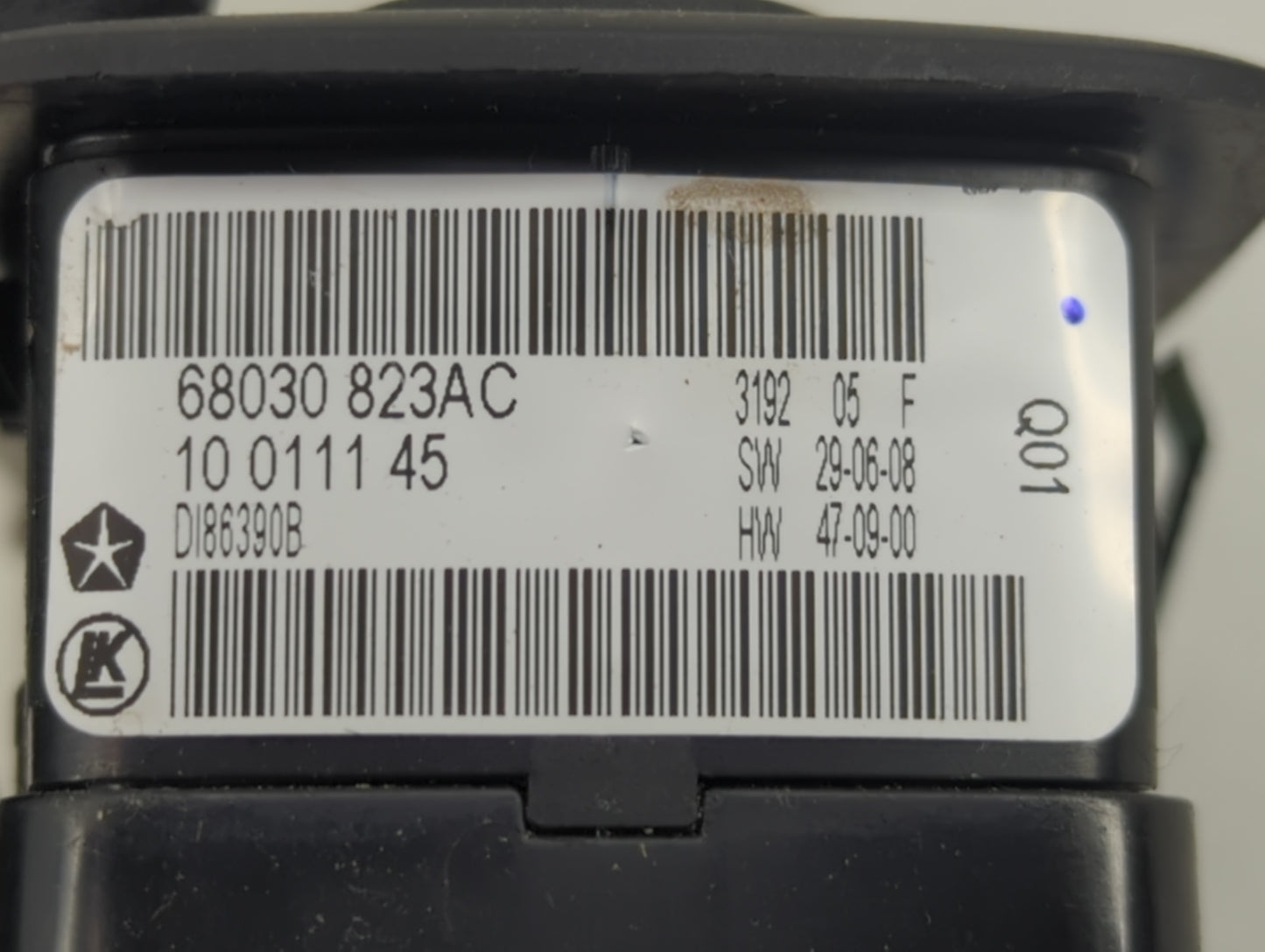 2011-2013 Jeep Grand Cherokee Master Power Window Switch Replacement Driver Side Left Fits Fits 2011 2012 2013 OEM Used Auto