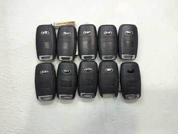 Lot of 10 Kia Keyless Entry Remote Fob MIXED FCC IDS MIXED PART NUMBERS