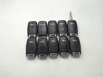 Lot of 10 Kia Keyless Entry Remote Fob MIXED FCC IDS MIXED PART NUMBERS