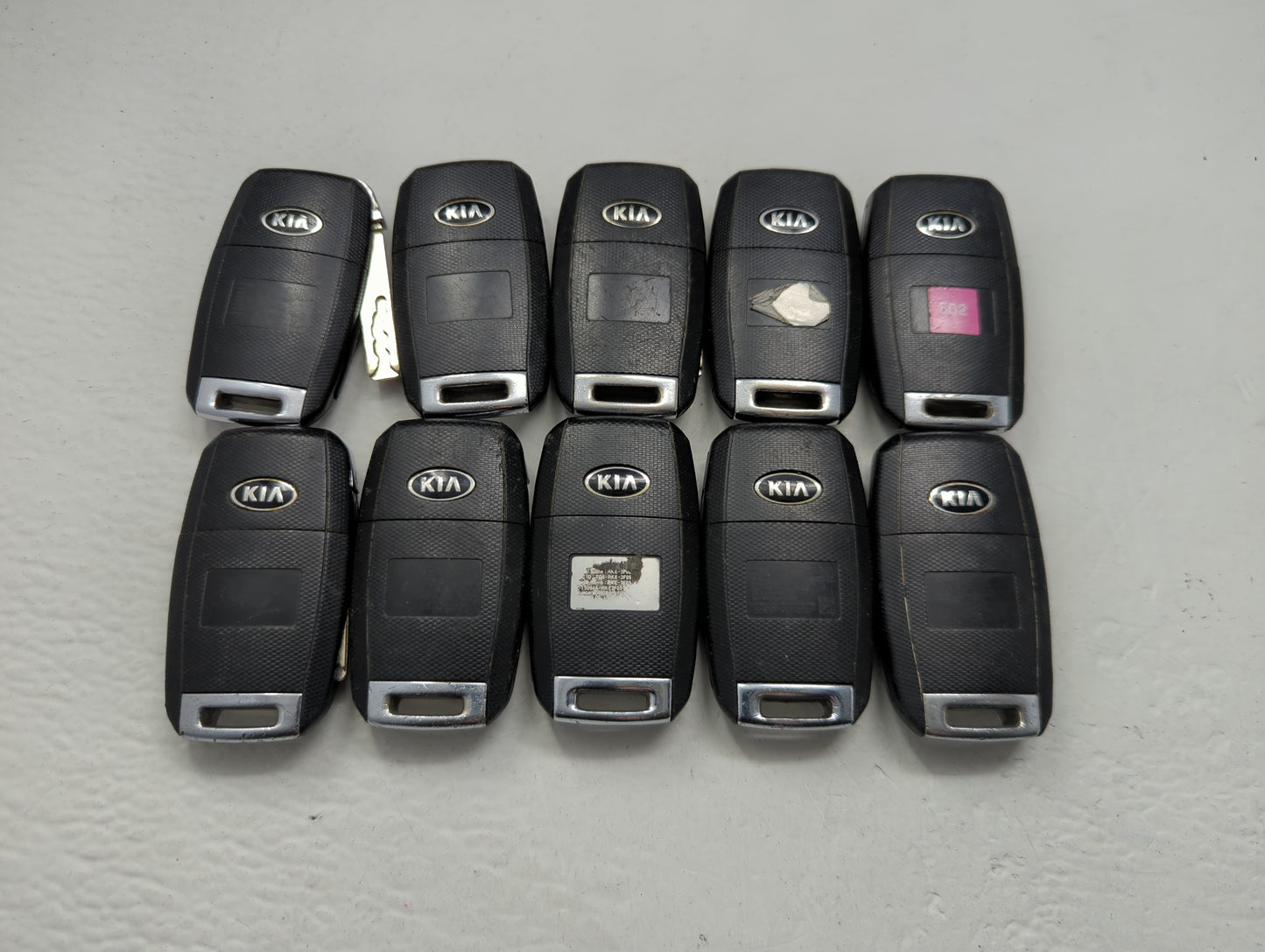 Lot of 10 Kia Keyless Entry Remote Fob UNKNOWN UNKNOWN - Oemusedautoparts1.com